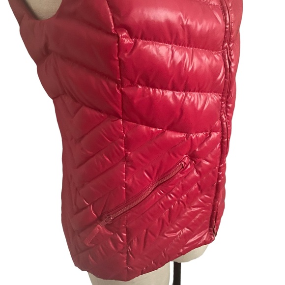Talbots Red Puffer Vest Size XS - Picture 3 of 7